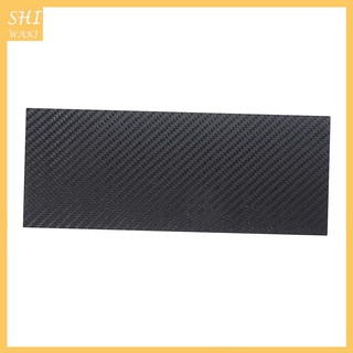 [Shiwaki] Tấm sợi Carbon dệt thẳng 0,5mm / 1mm / 2mm / 3mm cho 125x75x0,5mm