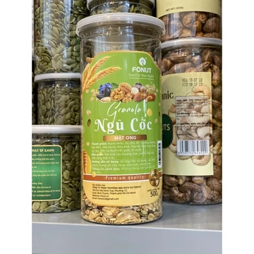 Ngũ Cốc GRANOLA Mix 13 Loại Hạt Siêu Dinh Dưỡng -Thực Đơn Giảm Cân, Ngũ cốc lợi sữa, ngũ cốc Bầu