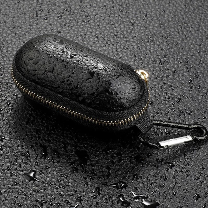 Túi đựng tai nghe nhỏ gọn bằng da cho Razer Hammerhead Tws