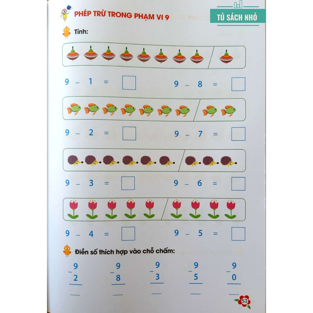 Ảnh Sách - Bé Học Toán (Hành trang cho bé tự tin vào lớp 1) 3