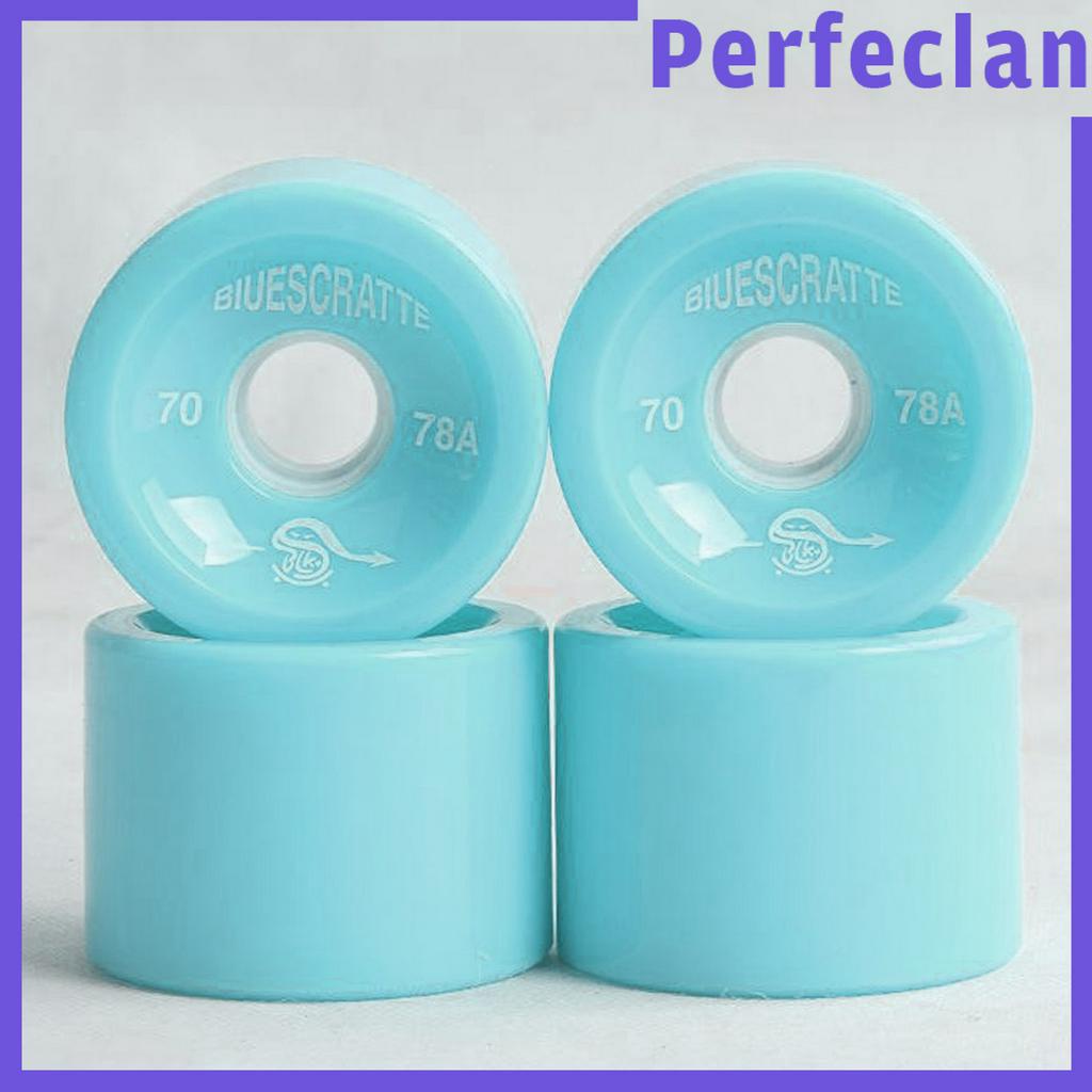 [Perfeclan] Ván trượt có độ cứng 4x 78A 70X51mm Bộ phận con lăn ván dài