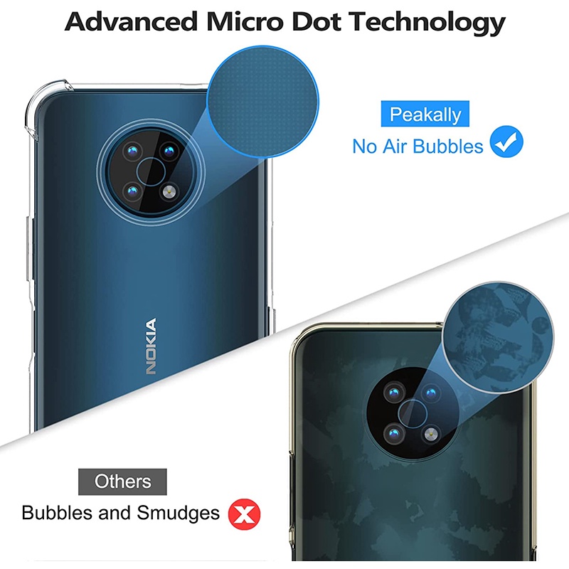 Ốp Điện Thoại TPU Gel Mềm Trong Suốt Chống Sốc Cho Nokia G50 G300 G20 G10 XR20 X20 X10 C30 C01 Plus
