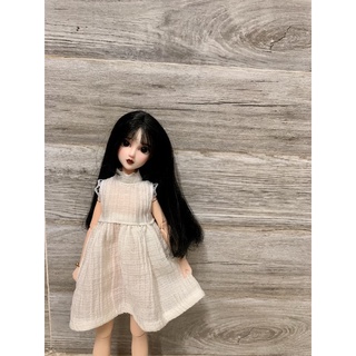 Đầm trắng tiểu thư sie blythe,xinyi,barbie