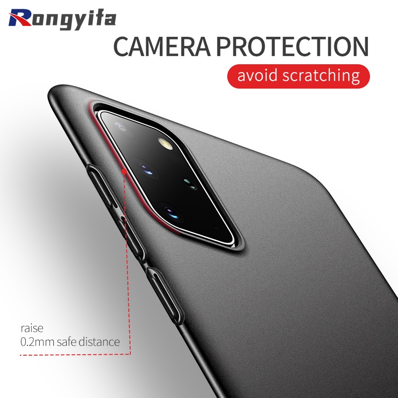 Dành Cho Samsung Galaxy A50S A30S A50 A20 A30 A10 M10 Note 9 8 5 Ốp Lưng Cyan Cứng PC Siêu Mỏng Bao Bảo Vệ Toàn Diện Mờ Trường Hợp Cho Samsung Galaxy A50 A70 A51 A71 5G