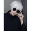 SQ11 Jujutsu Kaisen Gojo Satoru Cosplay Đạo Cụ Anime Khung Tròn Kính Mắt Kính Mát Phụ Kiện Halloween