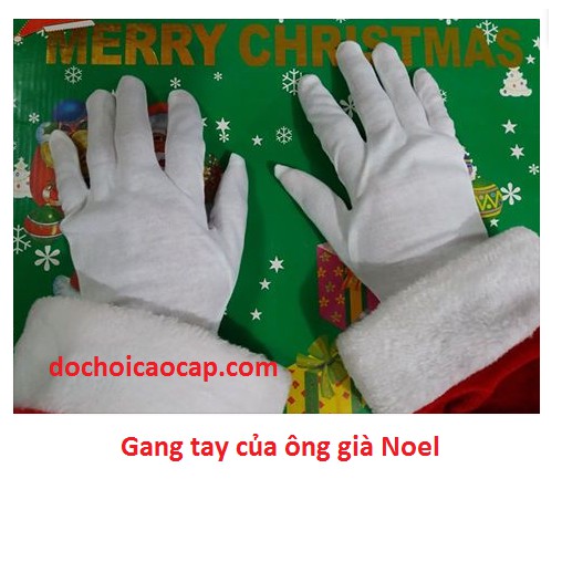 Trang phục đóng ông già Noel - Mã số MS2(Chỉ giao tại Hà Nội)