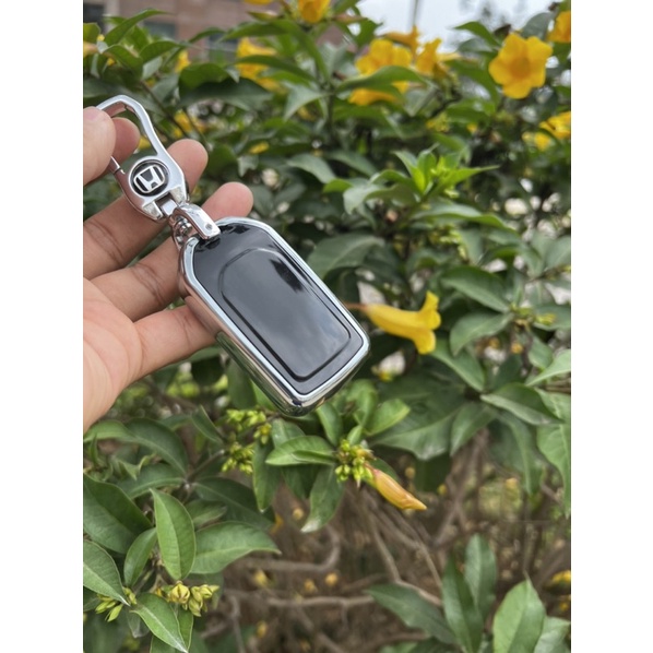 Ốp chìa khoá TPU 3 nút smart key xe ô tô honda CRV, HRV, civic, city, brio, jazz 2021 2020 2019 2018 ( 3 nút thông minh