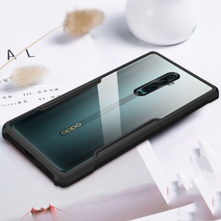 Ốp Acrylic Cho OPPO Reno 2 2Z 2F 3 4 5 6 A8 A31 A53 A32 A33 A53s Reno 8T 4G 5G Reno 6Z Ốp điện thoại Lưỡi Trong Suốt Mặt Sau Chống Sốc Góc Mỏng