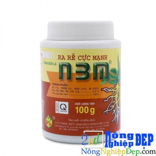 Phân Bón N3M Nông Phú Lâm 100g - Rễ Ra Mạnh, Tẻ Nhánh