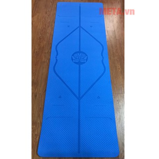 Thảm Tập Yoga Định Tuyến 8mm 1 Lớp Đại Nam Sport + Tặng Kèm Túi Đựng Và Dây Buộc