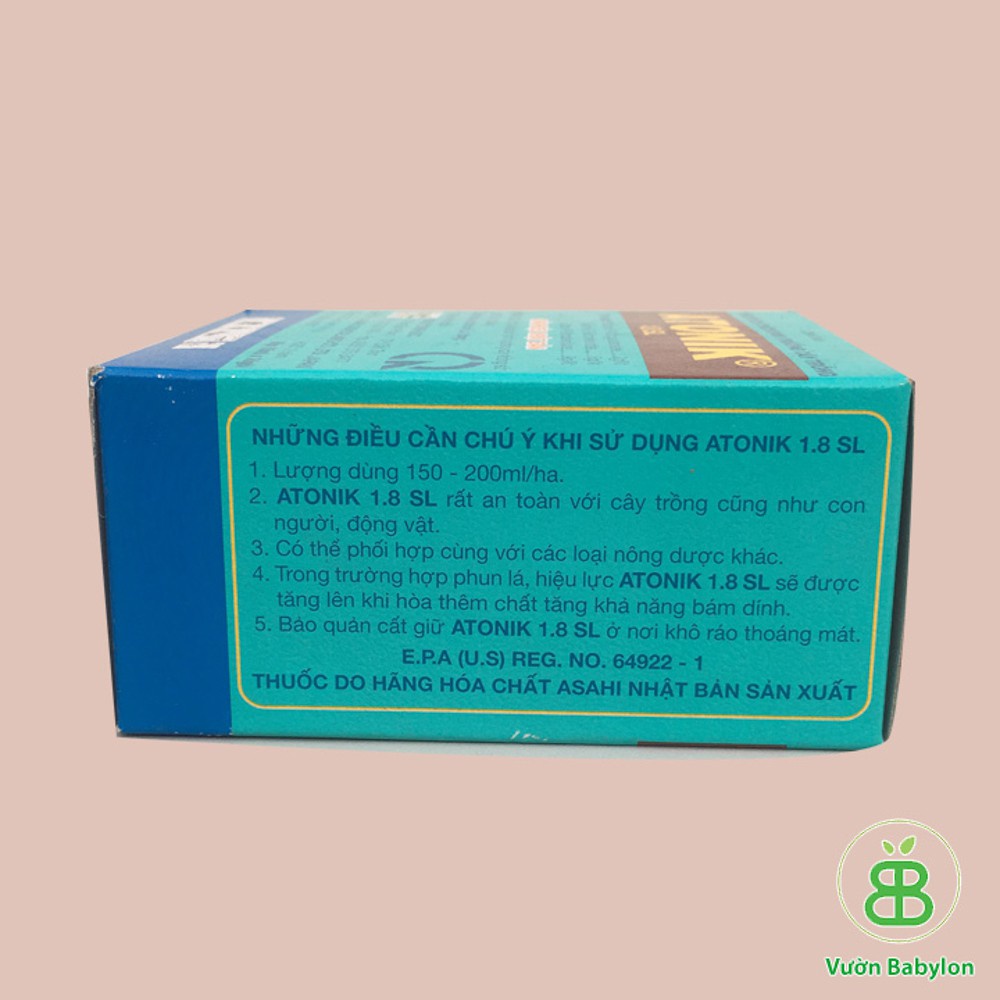 Thuốc kích thích sinh trưởng cây trồng ATONIK 1.8 SL ( 1 gói )