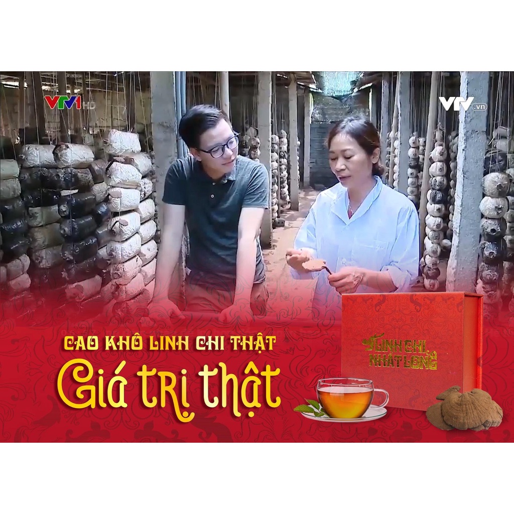 Hộp 10gói Linh Chi Nhất Long Mật mã sức khỏe-Trà linh chi Nhất Long chính hãng, thượng hạng còn nguyên bào tử dạng