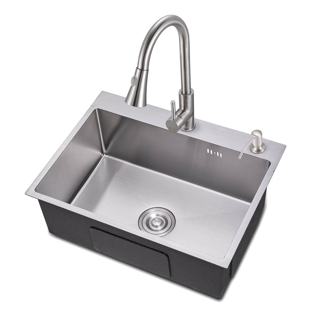 Chậu rửa bát 1 hố đúc Kagol [ siêu dày, bảo hành chính hãng 3 năm ] |  Shopee Việt Nam