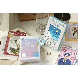 THIỆP TRANG TRÍ TỔNG HỢP – POSTCARD 30 TỜ (30 MẪU KHÁC NHAU)