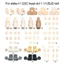 YOLOGO 1 cái / 1 bộ 11CM Phụ tùng búp bê Đồ chơi búp bê cho búp bê BJD YMY Body Hand