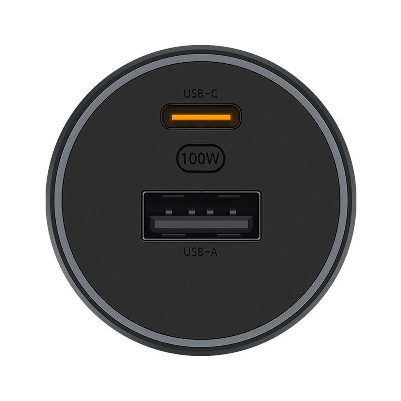 Bộ sạc ô tô Xiaomi Phiên bản sạc nhanh 1A1C 100W USB-C 100W MAX Sạc nhanh USB-A USB-C Đầu ra cổng kép