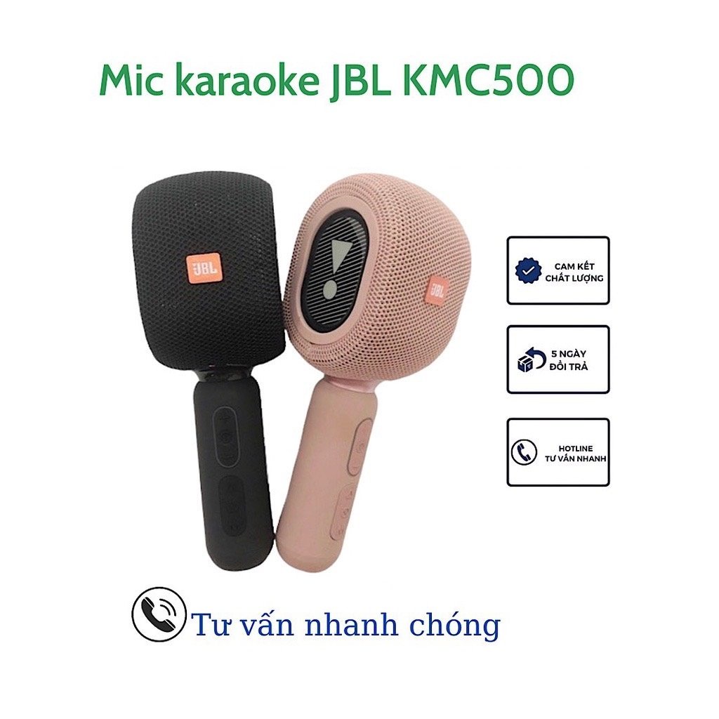 Mic Hát Karaoke Bluetooth JBL KMC 500 Bản Cao Cấp Shopee Việt Nam