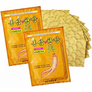 Cao dán hồng sâm himena hàn quốc gói 20 miếng