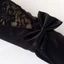 Flgo Satin Găng Tay Ren Viền Thanh Lịch Dài Lịch Sự Nơ Prom Tiệc Dạ Hội Găng Tay