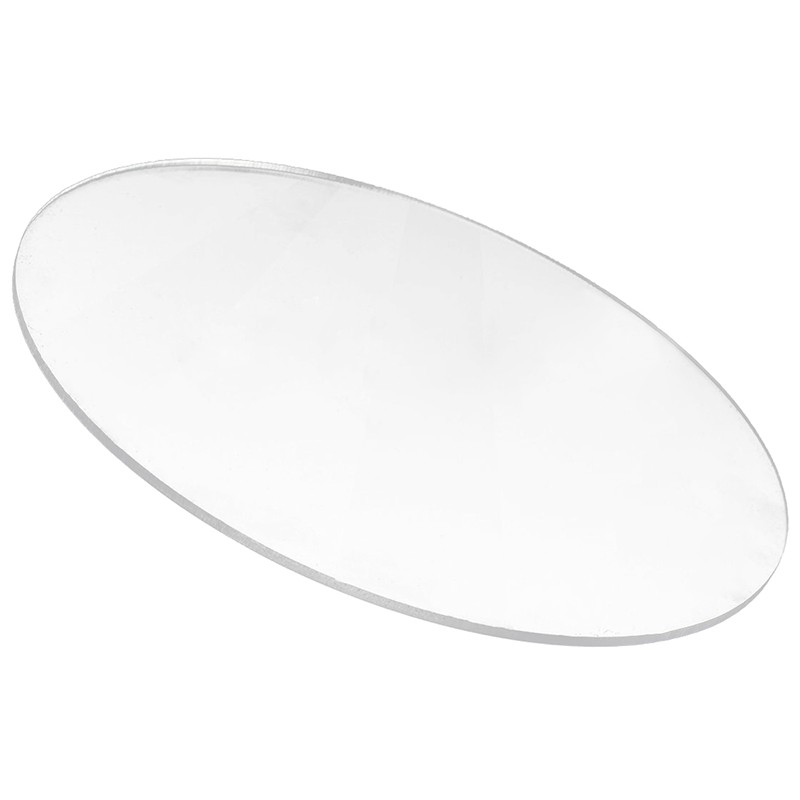 Đĩa tròn Acrylic gương dày 3mm trong suốt Diámetro: 200mm