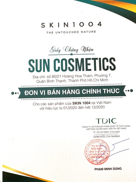 Tinh Chất Rau Má Skin1004 Madagascar Ampoule Hỗ Trợ Mụn, Mờ Thâm, Sáng da