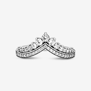 Nhẫn bạc nữ LAMY Princess Wishbone Silver Ring 8058