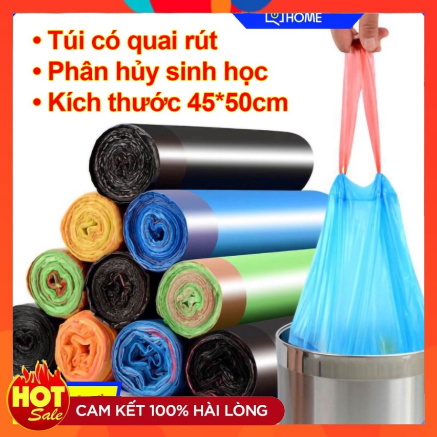 [HCM] BỘ 3 TÚI ĐỰNG RÁC CÓ DÂY RÚT - 3 CUỘN BỌC RÁC - BỊCH ĐỰNG RÁC ...