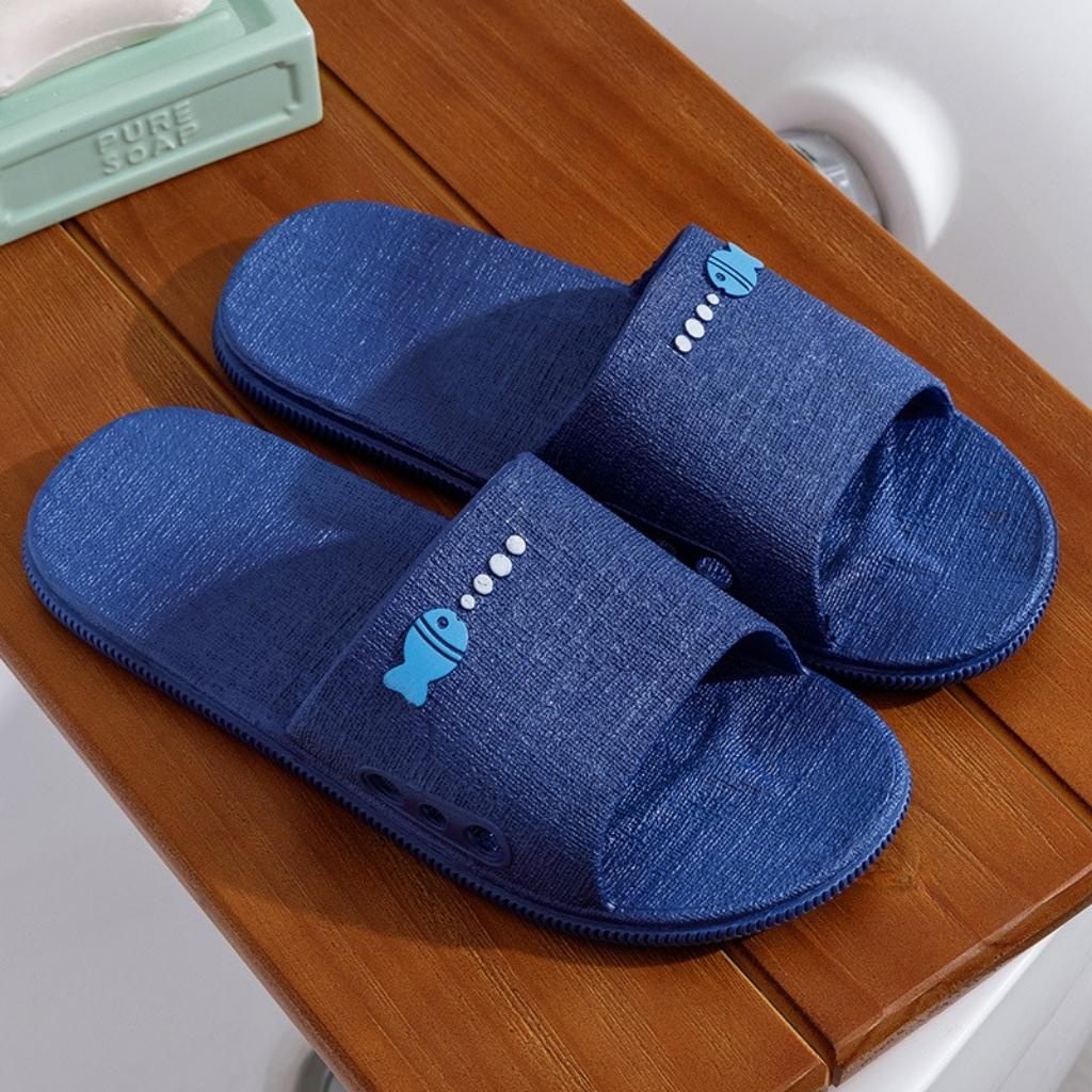 Dép nam nữ đi trong nhà hình CÁ siêu xinh, mềm êm - ảnh 4