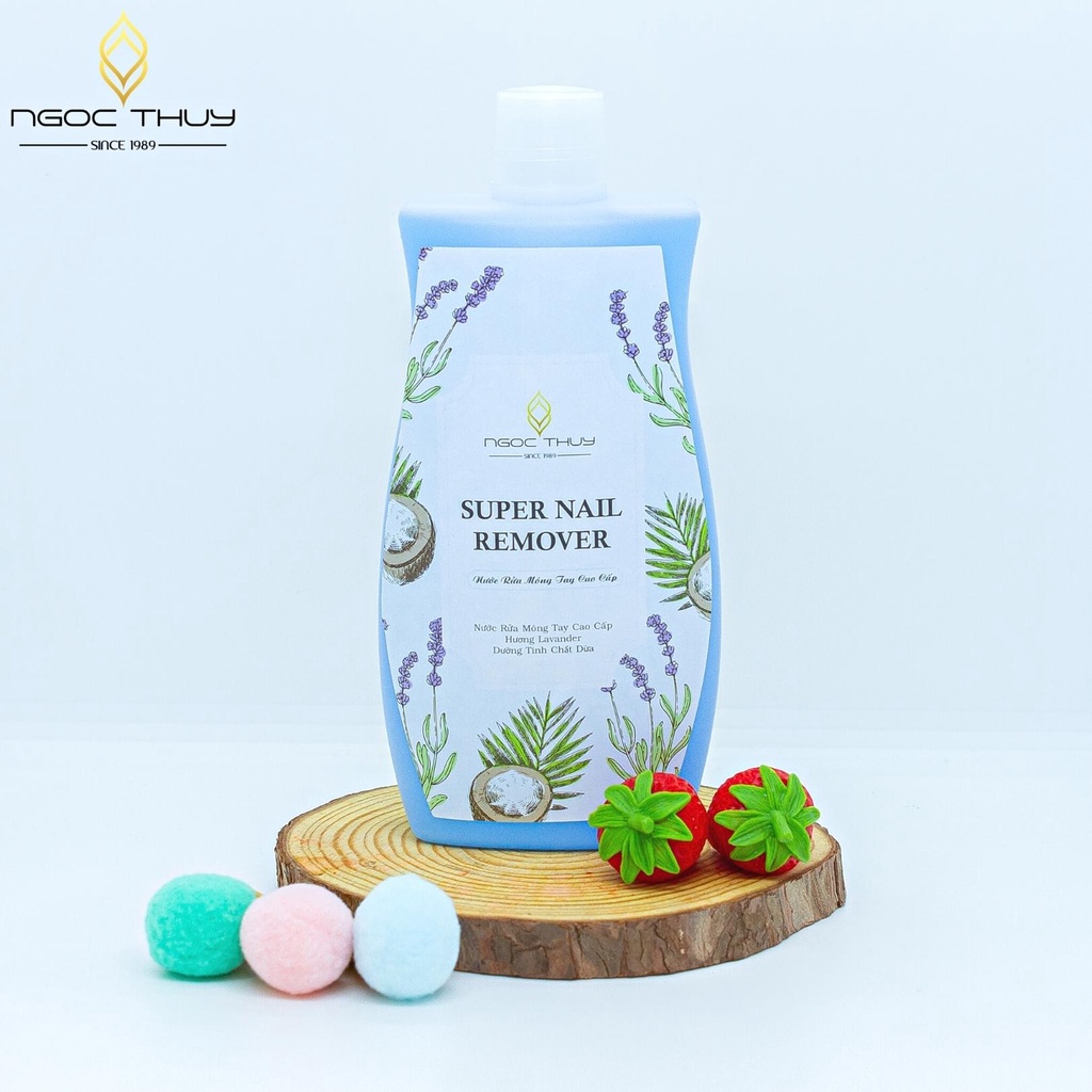 Nước Rửa Móng Tay Acetone - Ahever - Tinh Chất Dừa Ngọc Thủy Mã RS