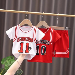 Bộ thể thao mùa hè chất liệt cotton quảng châu cho bé trai