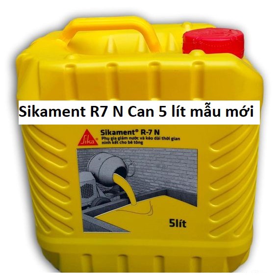 Sikament R7N - Phụ gia siêu dẻo Tăng cường độ và độ sụt cho bê tông ...