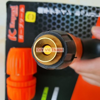 Vòi xịt rủa áp lực cao 1 tia hãng KAPUSI Nhật Bản cao cấp, kèm đầu nối vòi nước, Bảo hành 12 tháng