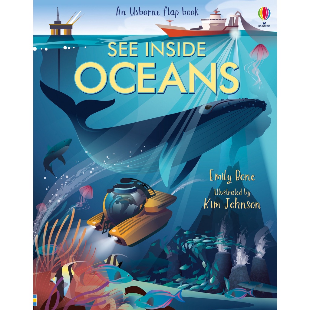[Mã BMLTB200 giảm đến 100K đơn 499K] Sách See Inside Oceans - Khám phá đại dương