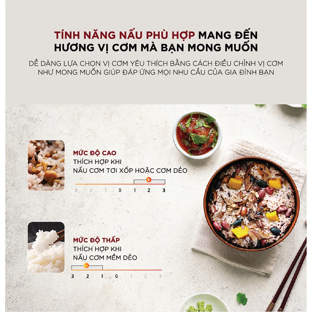 Ảnh Nồi cơm điện tử Cuckoo 1.08L CR-0690F nhiều chế độ nấu,- Bảo hành 2 năm 4