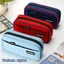 GREA Pencil Dung tích lớn Đồ dùng học tập di động Hai lớp Kawaii Schoolbag Hình dạng lưu trữ