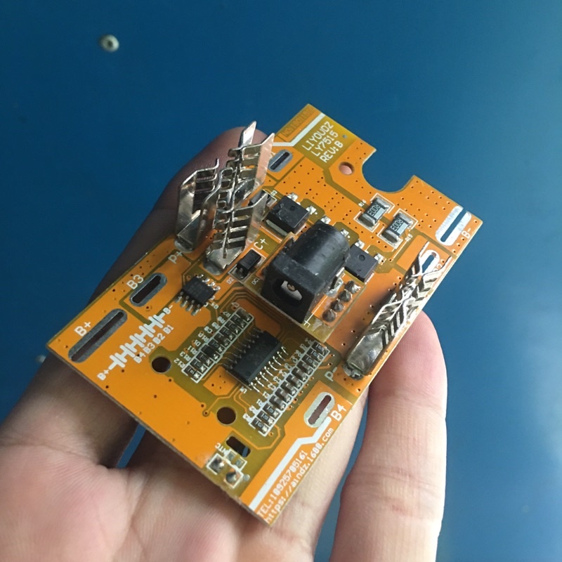 Mạch BMS vàng bảo vệ pin 5S Makita 18v 45A chế khoan pin vặn vít ...