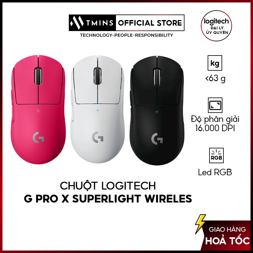 Chuột Logitech G Pro X Superlight Wireless Hàng Chính Hãng Shopee Việt Nam 4167