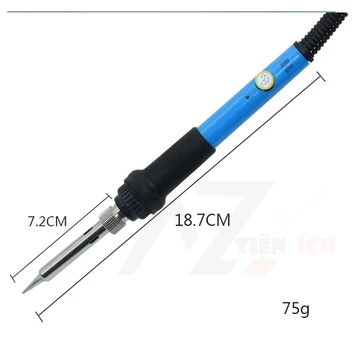 Mỏ hàn thiếc điều chỉnh nhiệt độ tq936 60W, tay hàn nhiệt 936, mỏ hàn điện , mỏ hàn điện tử , phụ kiện mỏ hàn