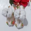 Kẹp tóc cute , kẹp càng cua Hàn Quốc hotrend phối lông trắng kết hợp củ cà rốt