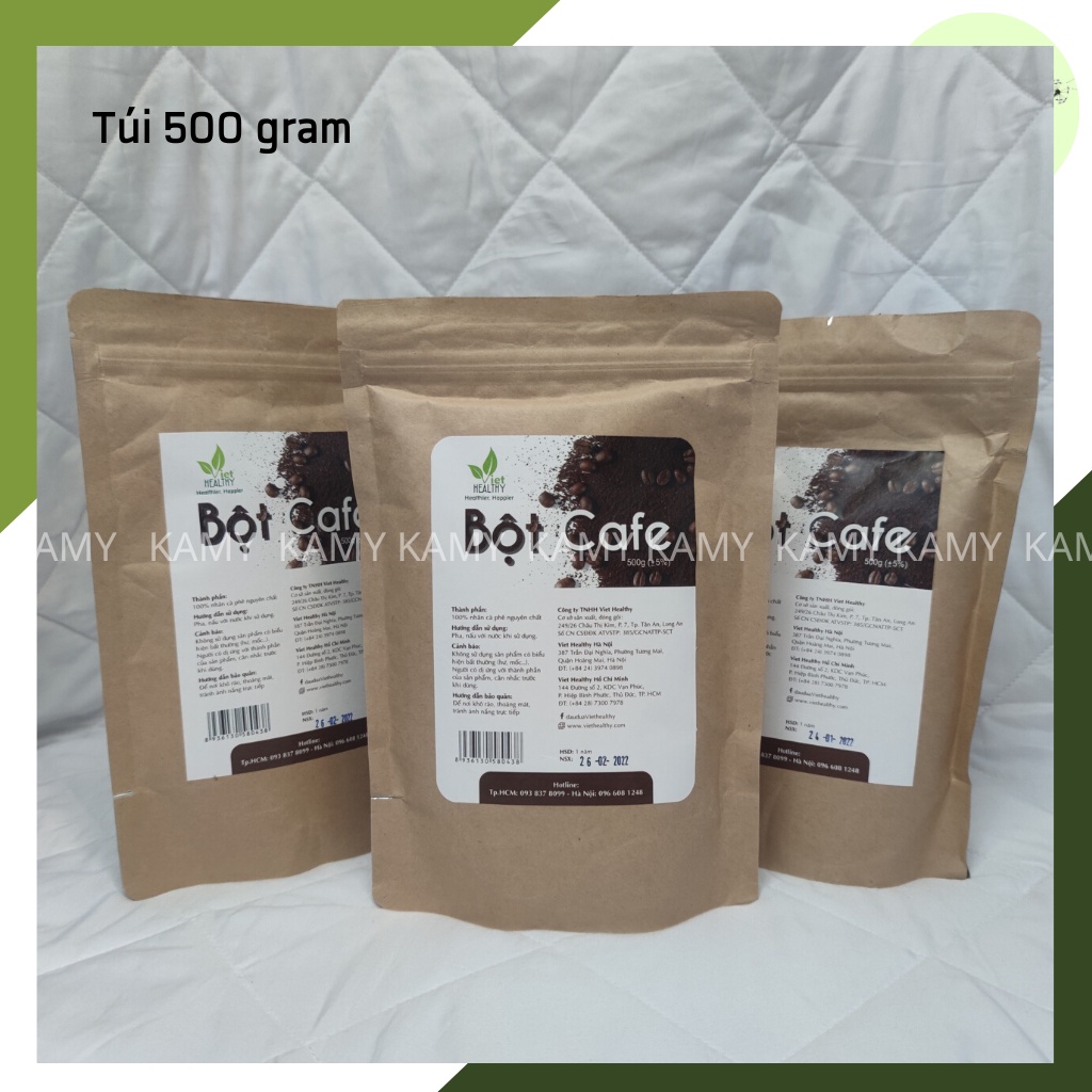 Bột cafe thải độc Enema túi 100g hỗ trợ táo bón làm đẹp da thanh lọc cơ thể