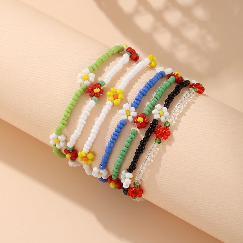 Vòng tay hạt cườm handmade siêu yêu 1