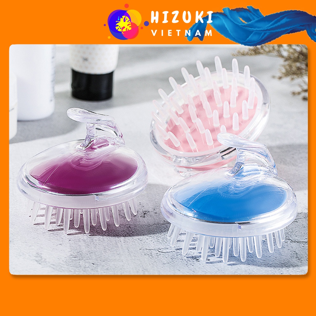 Lược Gội Đầu Massage Giúp Mát Xa Da Đầu