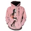 SY3 Anime Demon Slayer Áo Hoodie dài tay Áo dáng rộng Nezuko Kimetsu no Yaiba Áo Hoodie Plus SIze YS3
