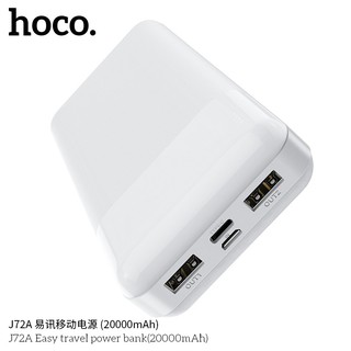 Pin sạc dự phòng Hoco J72A Easy travel 20000mAh 2 cổng Input/Output max 2A - Phụ Kiện Nhất Tín