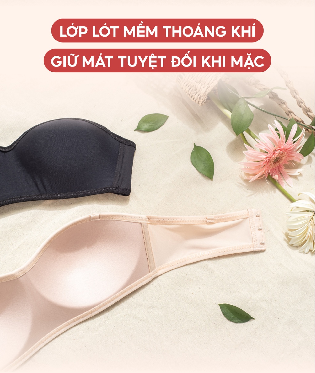 Mô tả Áo Quây Cup Ngang Viền Silicon Chống Tụt Loire BRQ02 - 4