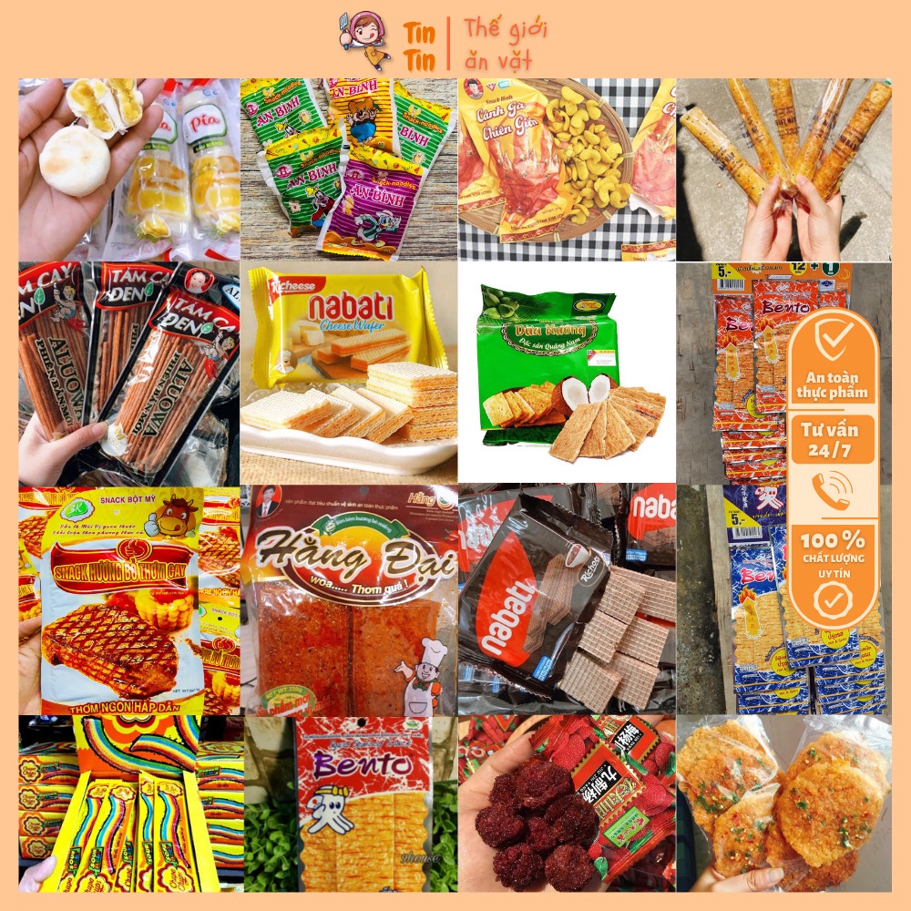 Tổng Hợp Các Món Ăn Vặt Tuổi Thơ Cổng Trường Tự Chọn Siêu Ngon | Shopee ...