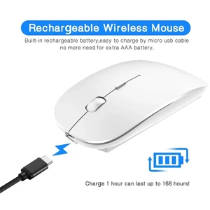 Chuột không dây cho MacBook Pro Mac Windows Chuột Bluetooth cho iPad