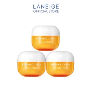 Bộ 3 Kem dưỡng trắng da làm mờ đốm nâu LANEIGE Radian-C Cream 10mlx3