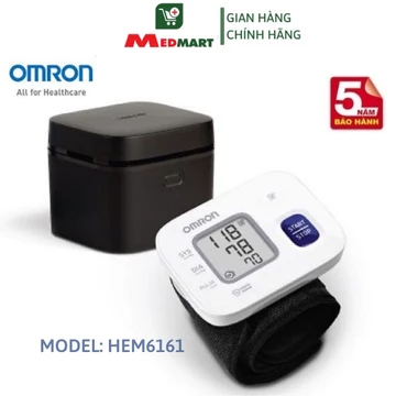 Máy Đo Huyết Áp Cổ Tay OMRON HEM 6161 Nhật Bản Chính Hãng - MEDMART