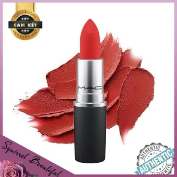 [HÀNG SIÊU SALE] 💄💄Son MAC Devoted To Chili 316 Powder Kiss - Màu Đỏ Gạch ྇